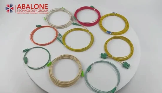 Fiber Optic Jumper Patch Cord with Sc/APC, LC/Upc, FC, St Connectors, Red, Blue, Yellow and Customized Colors, OEM & ODM LSZH